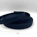 Cotton Webbing - 1" (25mm) - Various Colors