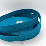 Cotton Webbing - 1" (25mm) - Various Colors