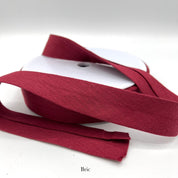 Bias Tape - 27mm (1") - Double Gauze - Various Colors