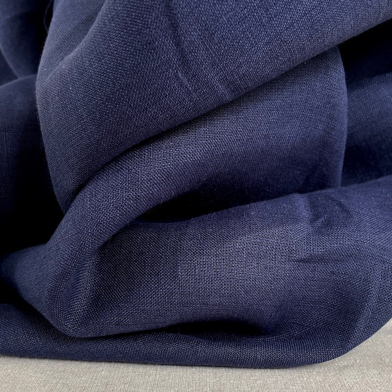 Lino Textile - Italiano Linen - Navy