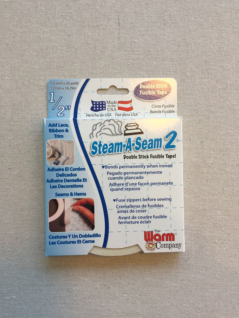 Steam-a-Seam 2 - Double-Sided Fusible Tape - 1/2"x 20 yds