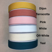 Bias Tape - 27mm (1") - Double Gauze - Various Colors