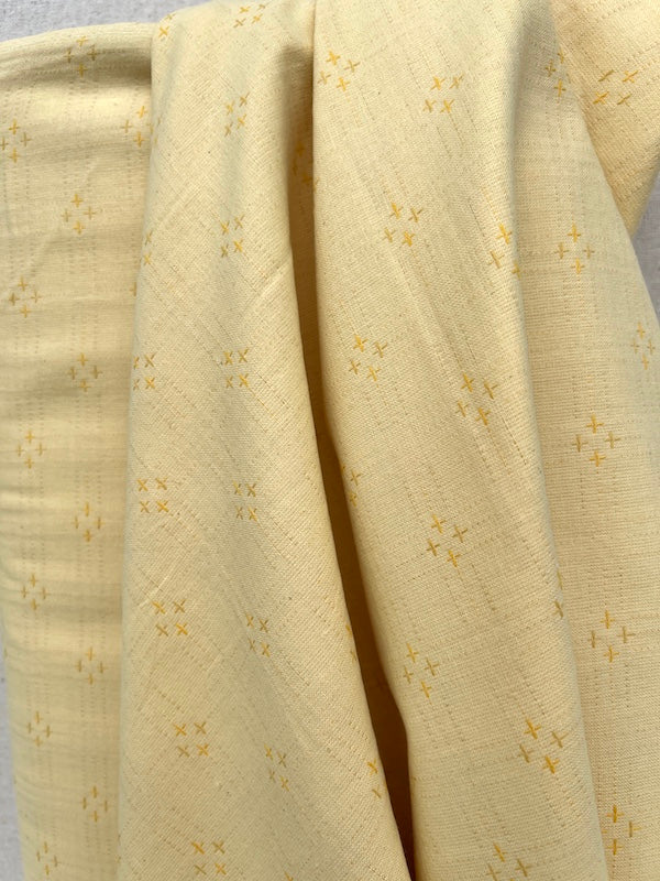Diamond Textiles - Embroidered Wovens - Banana