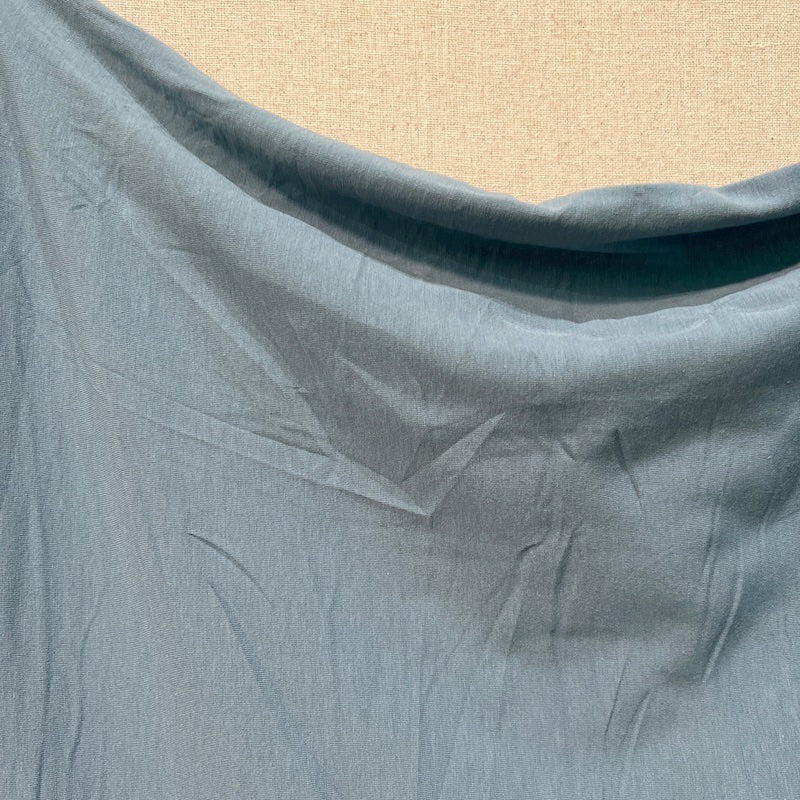 Organic Cotton/Soy Jersey - Stone Blue | Bolt Fabric Boutique