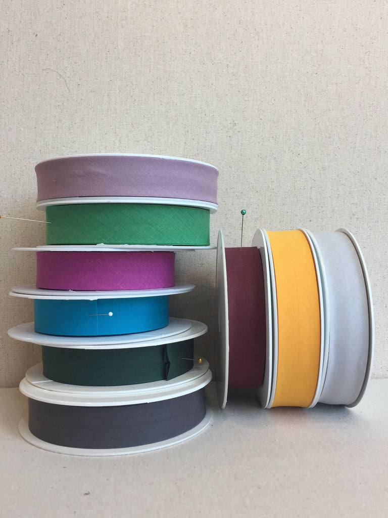 Single Fold Bias Tape - 20mm (3/4") - Various Colors