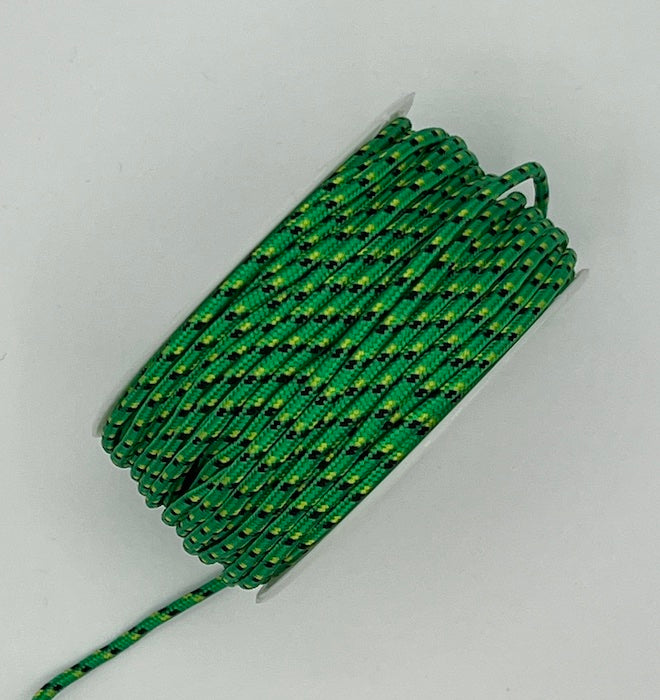 Patterned Nylon Cording - 1/8" - Green