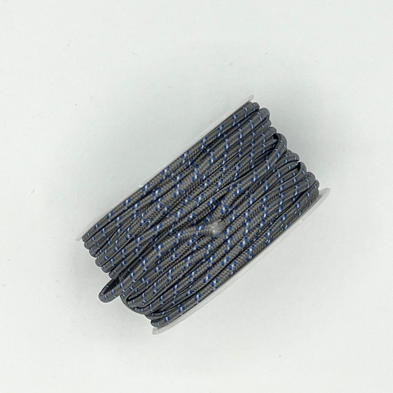 Patterned Nylon Cording - 1/8" - Gray