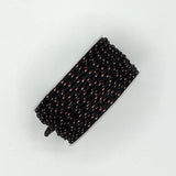 Patterned Nylon Cording - 1/8" - Black