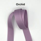 Double Face Cotton Satin Ribbon - 25mm (1") - Various Colors