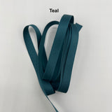 Double Face Cotton Satin Ribbon - 10mm (3/8") - Various Colors