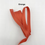 Double Face Cotton Satin Ribbon - 10mm (3/8") - Various Colors