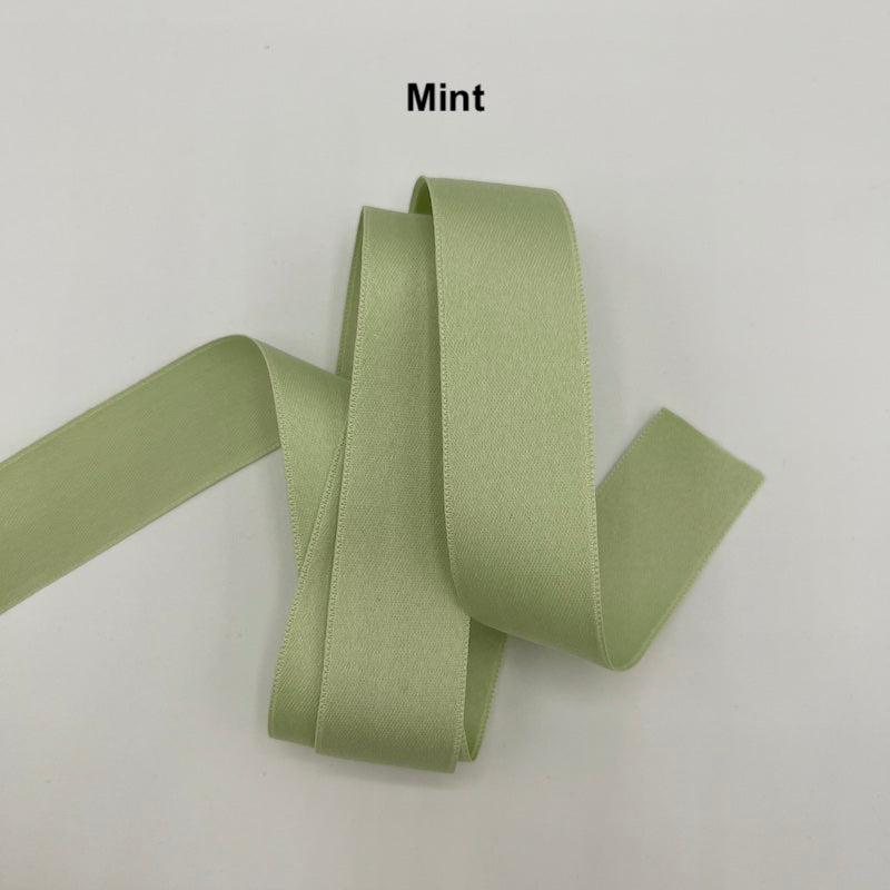 Double Face Cotton Satin Ribbon - 25mm (1