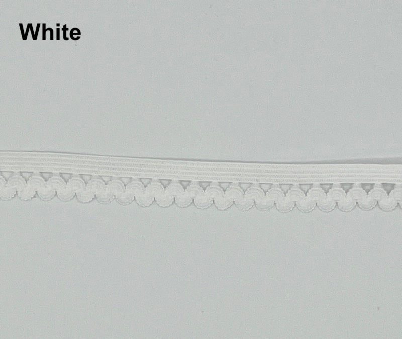 Elastic Lingerie - Zig Zag - 12mm - Various