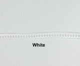 Picot Elastic - 1/2" (13mm) - Pinwheel - Various Colors