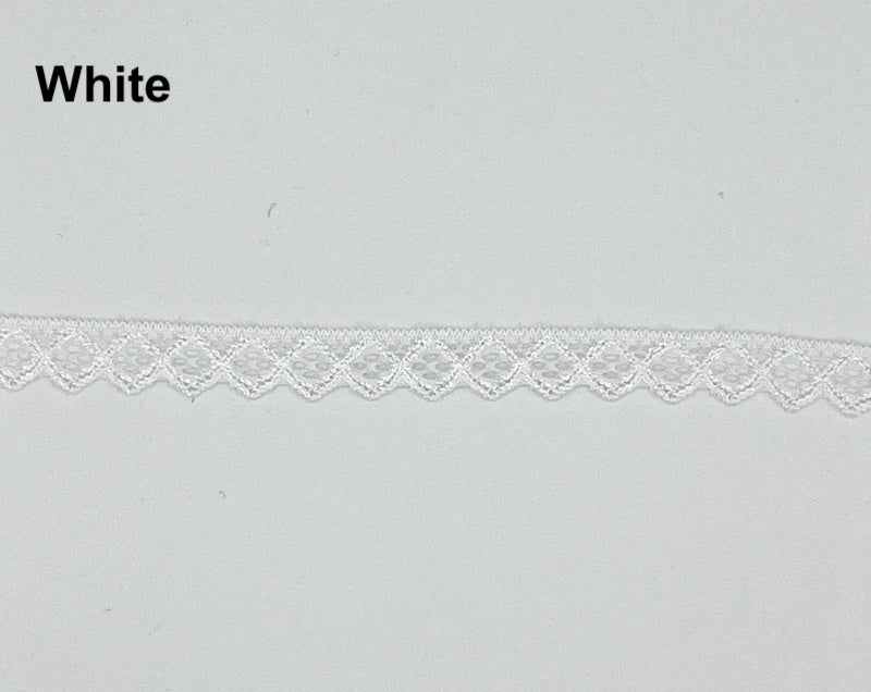 Elastic Lingerie - Triangle Lace - 15mm - Various