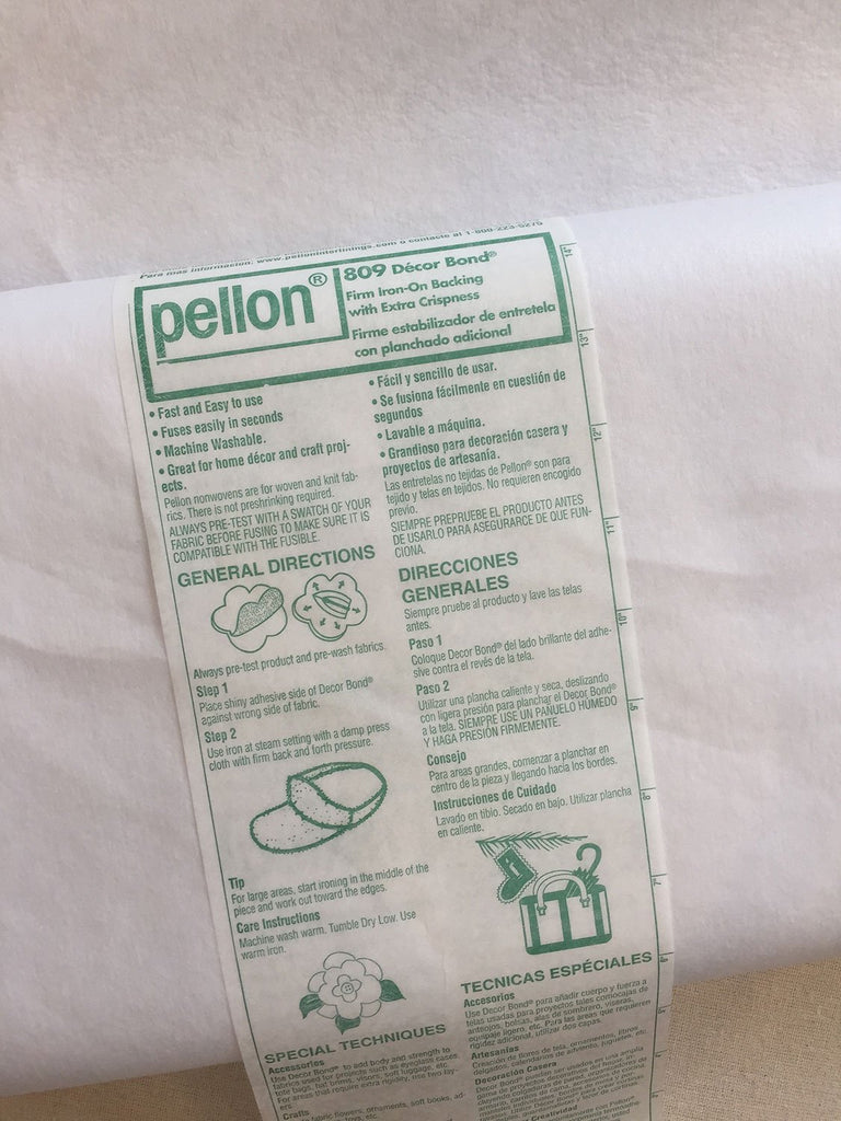 Pellon - Stabilizer - 809 Decor-Bond - White