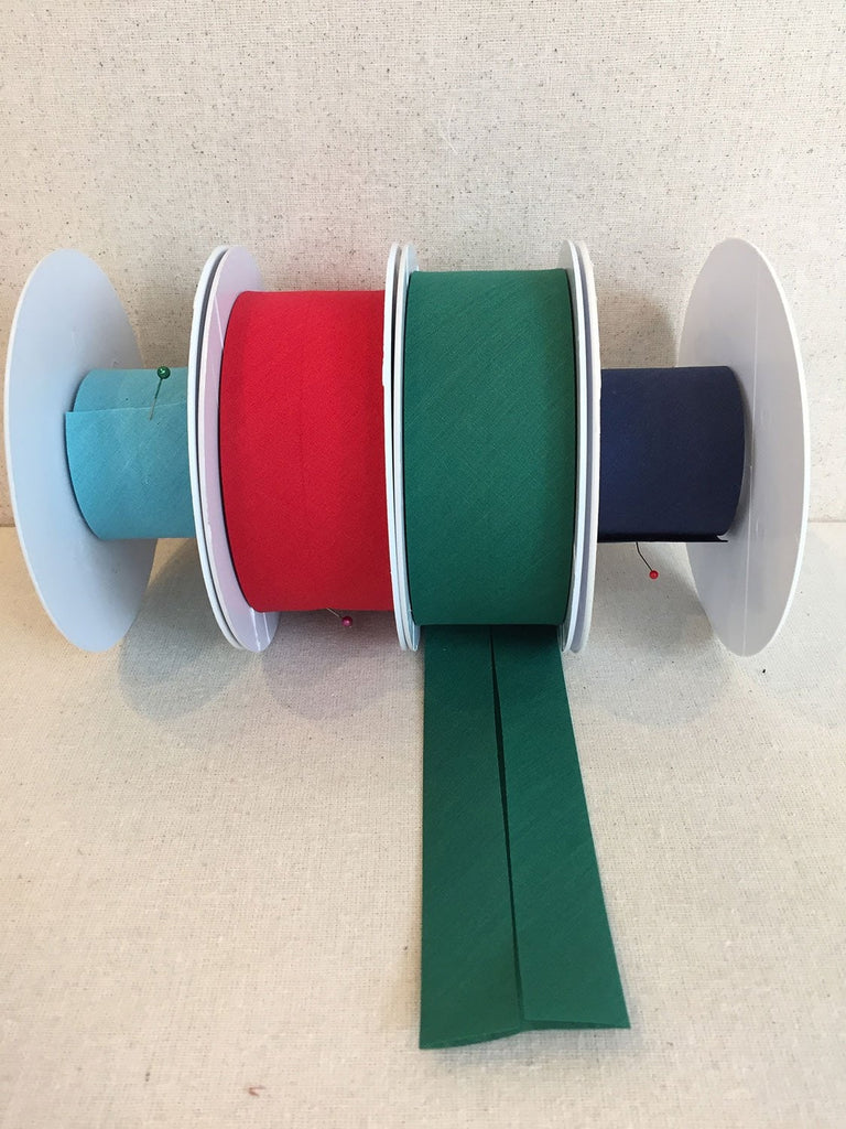 Bias Tape - Single Fold - 27mm (1") - Various Colors