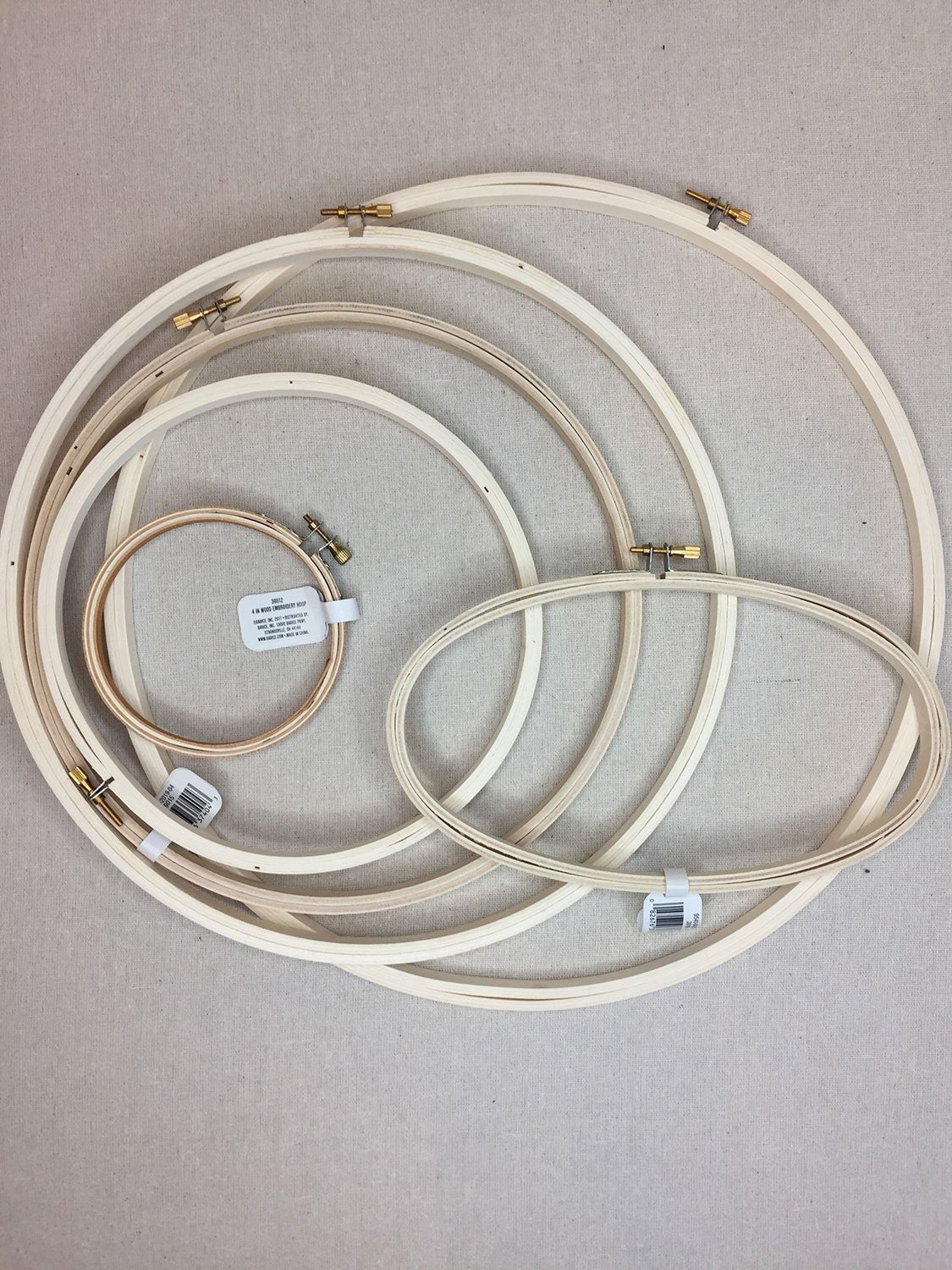 Embroidery Hoop - Wood - Various Sizes