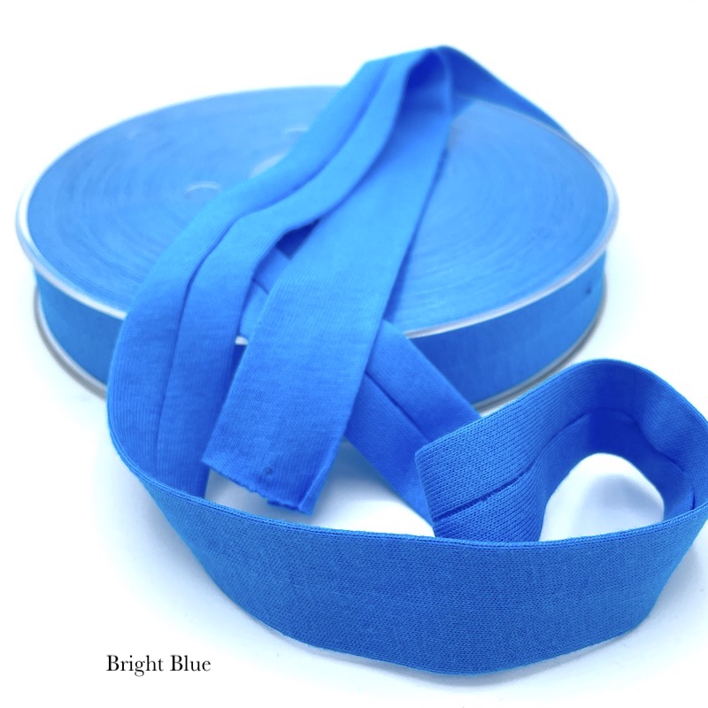 Knit Bias Tape - Cotton - 20mm (3/4") - Various Colors