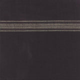 Moda - 16" Cotton Toweling - Basics - Black with Stripe