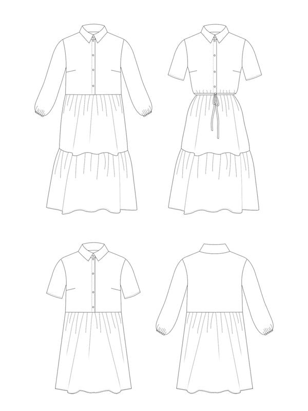 Tilly and the Buttons - Lyra Shirt Dress