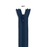 YKK Coil Zipper - 18" - Various Colors
