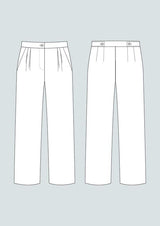 The Assembly Line - High Waisted Trousers