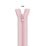 YKK Coil Zipper - 7" - Various Colors