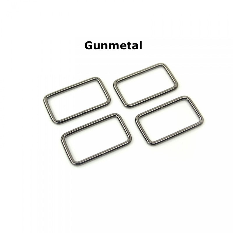 Hardware - Rectangle Metal Rings - 1 1/2" - Various Finishes