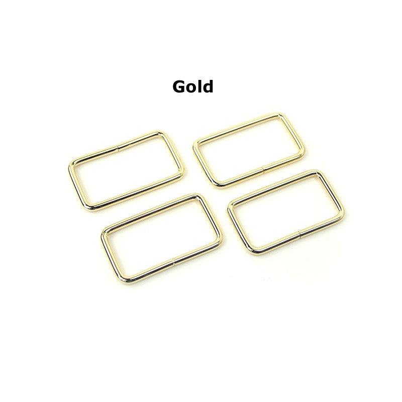 Hardware - Rectangle Metal Rings - 1 1/2" - Various Finishes | Bolt ...