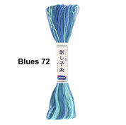Olympus Sashiko Floss - Variegated 22 Yard Skein