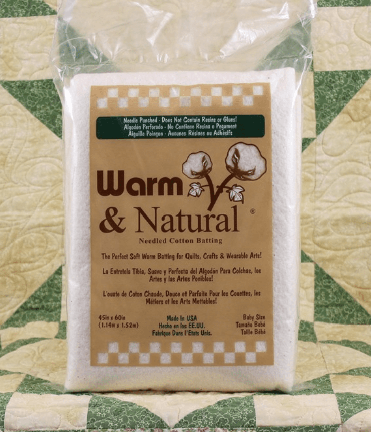 Warm & Natural Cotton Batting-Craft Size 34X45