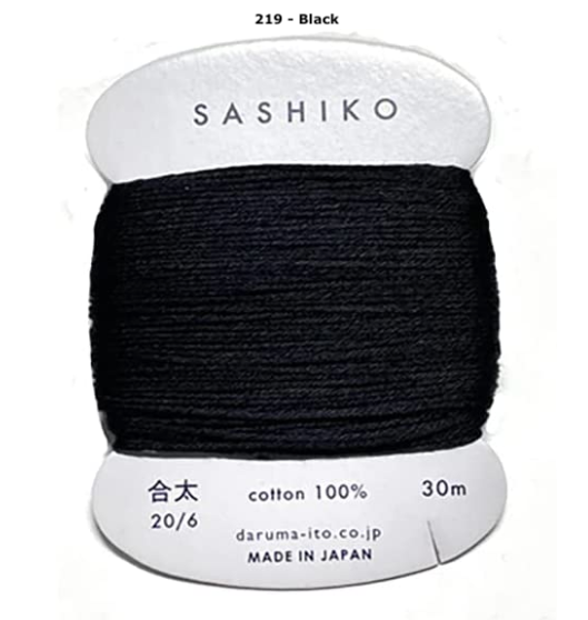 Sashiko Thread Daruma 100% Cotton Thread for Sashiko Stitching