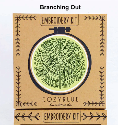 Cozyblue Handmade - DIY Embroidery Kits - Various Designs