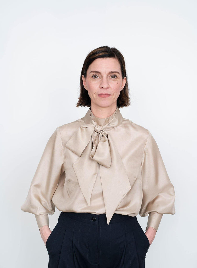 The Assembly Line - Tie Bow Blouse - Various | Bolt Fabric Boutique