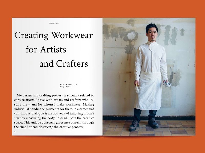 Tauko Magazine - Issue No. 6 - Artist's Workwear
