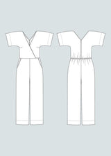 The Assembly Line - Wide-Leg Jumpsuit - Various