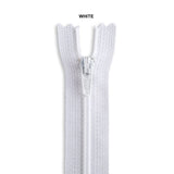 YKK Coil Zipper - 18" - Various Colors