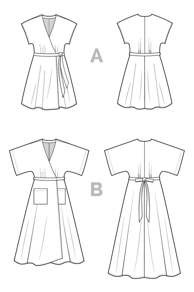 Closet Core - Elodie Wrap Dress - Size 0-20