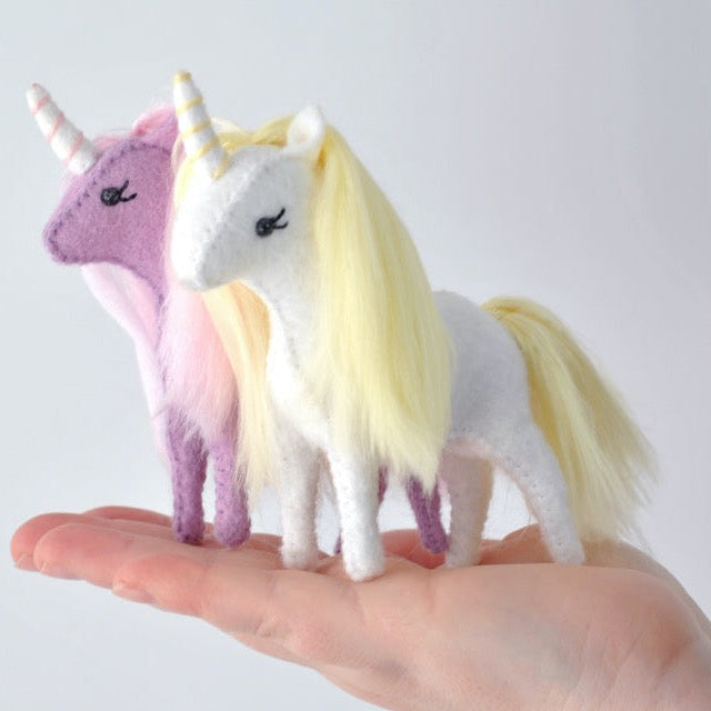 Delilah Iris Designs - Baby Unicorn Sewing Felt Kit