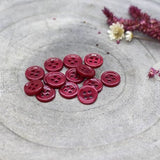 Atelier Brunette - Bliss Button - Amaranth - 9mm