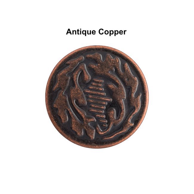 Jean Tack Buttons - Oak Leaf - Various