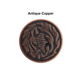 Jean Tack Buttons - Oak Leaf - Various