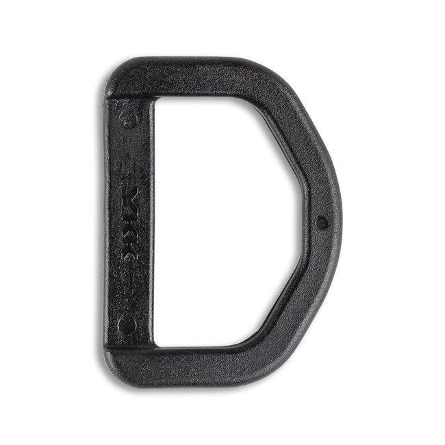 Hardware - Plastic Black D-Ring - 1" -