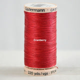 Gütermann Thread - Hand Quilting Cotton - 40 wt - 220 yards - Various