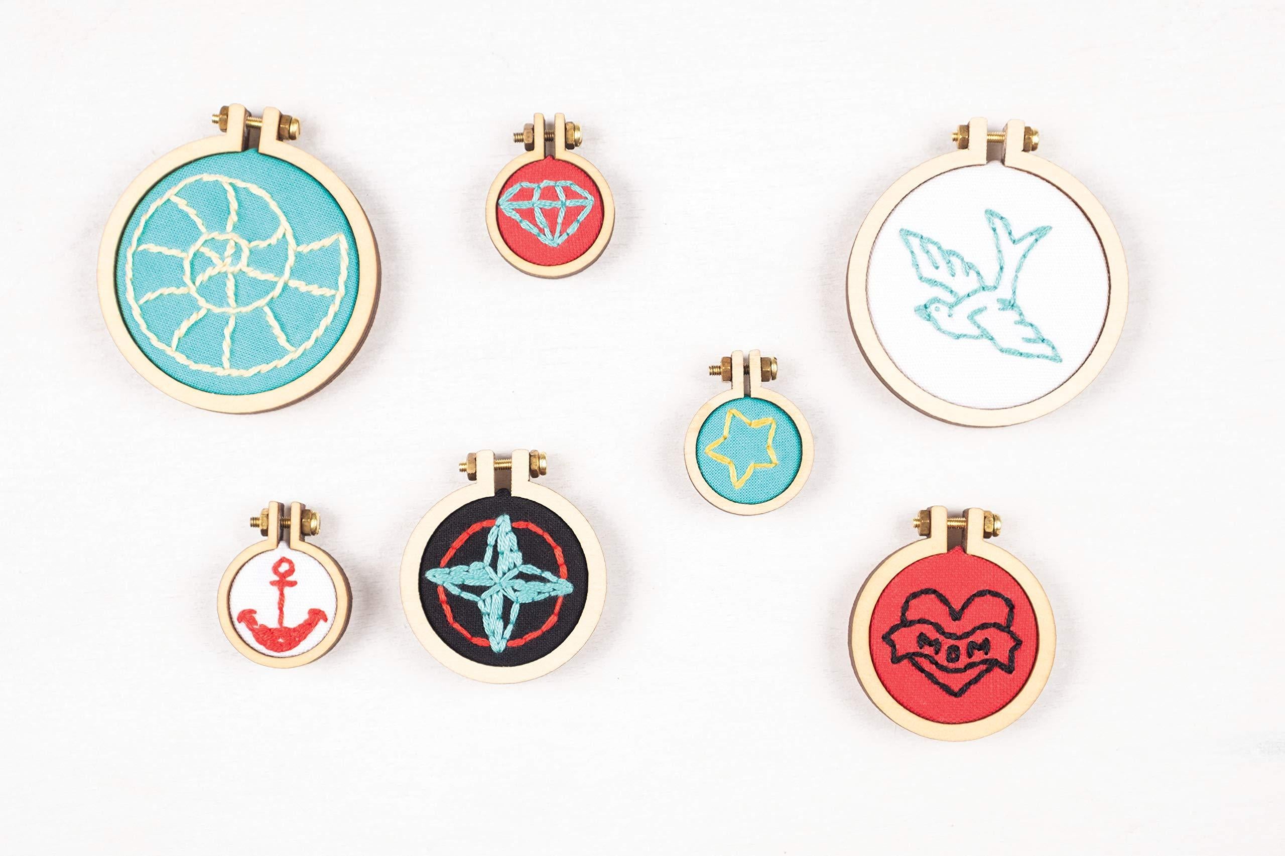 Everyday Embroidery For Modern Stitchers - 50 Iron-On Designs - 15 Projects Anyone Can Make - Megan Eckman