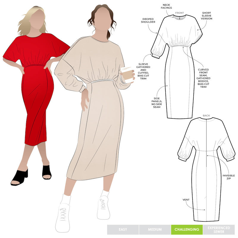 Style Arc - Elsbeth Woven Dress - Various