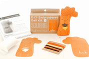 Kiriki Press - Level 2 DIY Embroidered Doll Kit