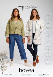 Megan Nielsen - Hovea Jacket and Coat - Size 0-20 or 14-34 (Curve)
