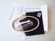 Junebug & Darlin - 5"x9" Oval Cross Stitch Kit - Find the Witch Within